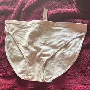 Victoria's Secret Beige Cotton Bikini Brief